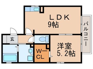 ウィル猪高台の物件間取画像